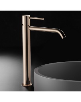 MAIER Mini Star 43102 Bateria umywalkowa nablatowa złota różowa