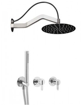 QD Rubinetterie Swing 59623530 Zestaw prysznicowy deszczownica 300 mm