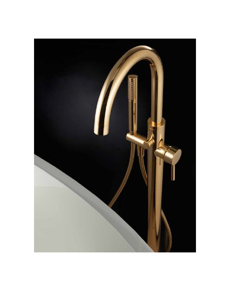 MAIER Mini Star 43512O Bateria wannowa wolnostojąca złota