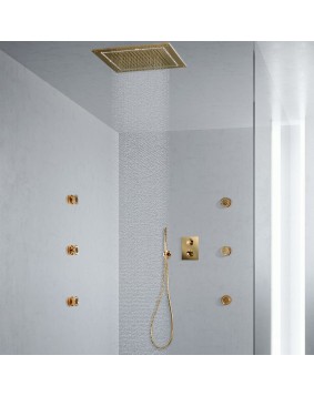 MAIER Muse Diamond Comp5 Zestaw prysznicowy złoty Swarovski