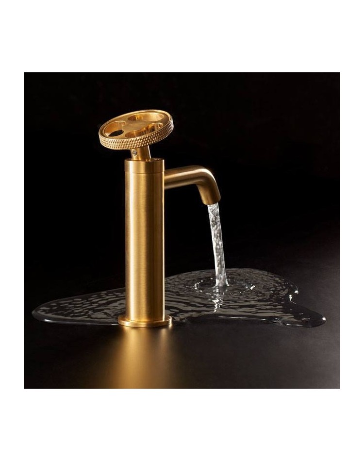 MAIER Twist 47002OC Bateria umywalkowa złota