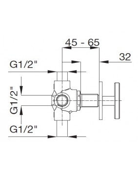MAIER Twist 47016320 Bateria prysznicowa podtynkowa różne kolory