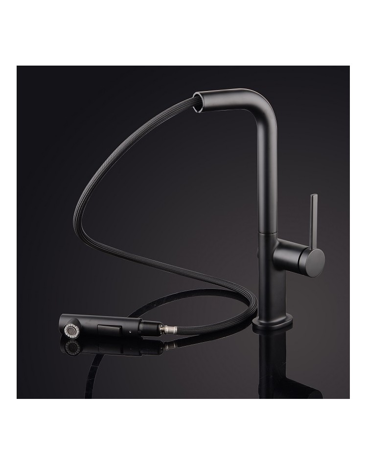 MAIER Kitchen 43395 Bateria kuchenna czarny matowy