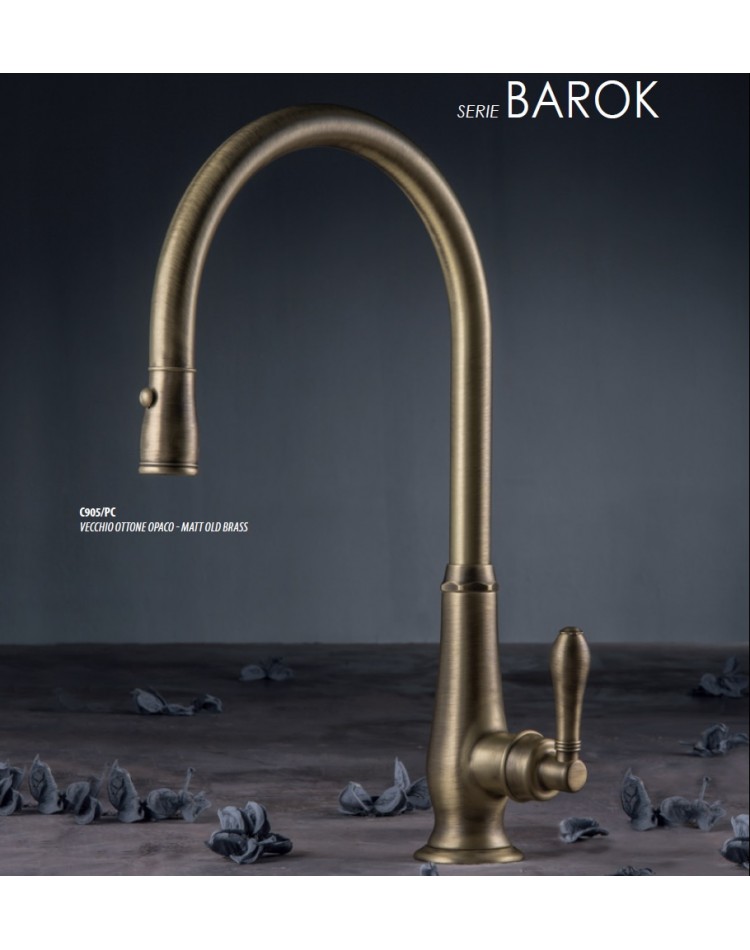 GATTONI Barok C905_PC Bateria kuchenna z wyciąganą wylewką