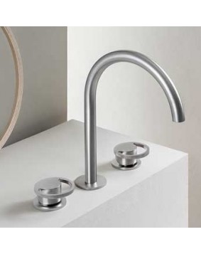 QD Rubinetterie Smile 5710036 Bateria umywalkowa 3 otworowa