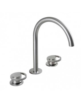 QD Rubinetterie Smile 5710036 Bateria umywalkowa 3 otworowa