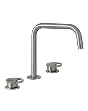 QD Rubinetterie Smile 5710038 Bateria umywalkowa 3 otworowa