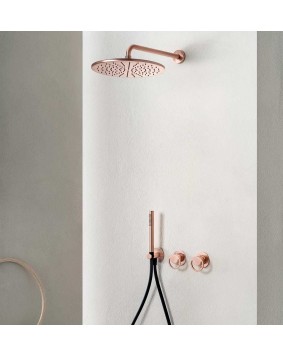 QD Rubinetterie Smile 57623030 Zestaw prysznicowy deszczownica 300 mm