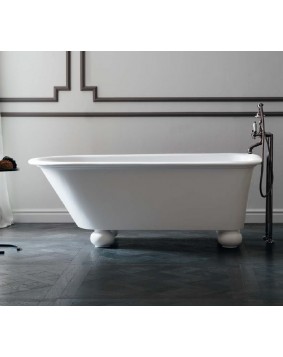 SBORDONI Flaminia Wanna wolnostojąca z kompozytu retro klasyczna
