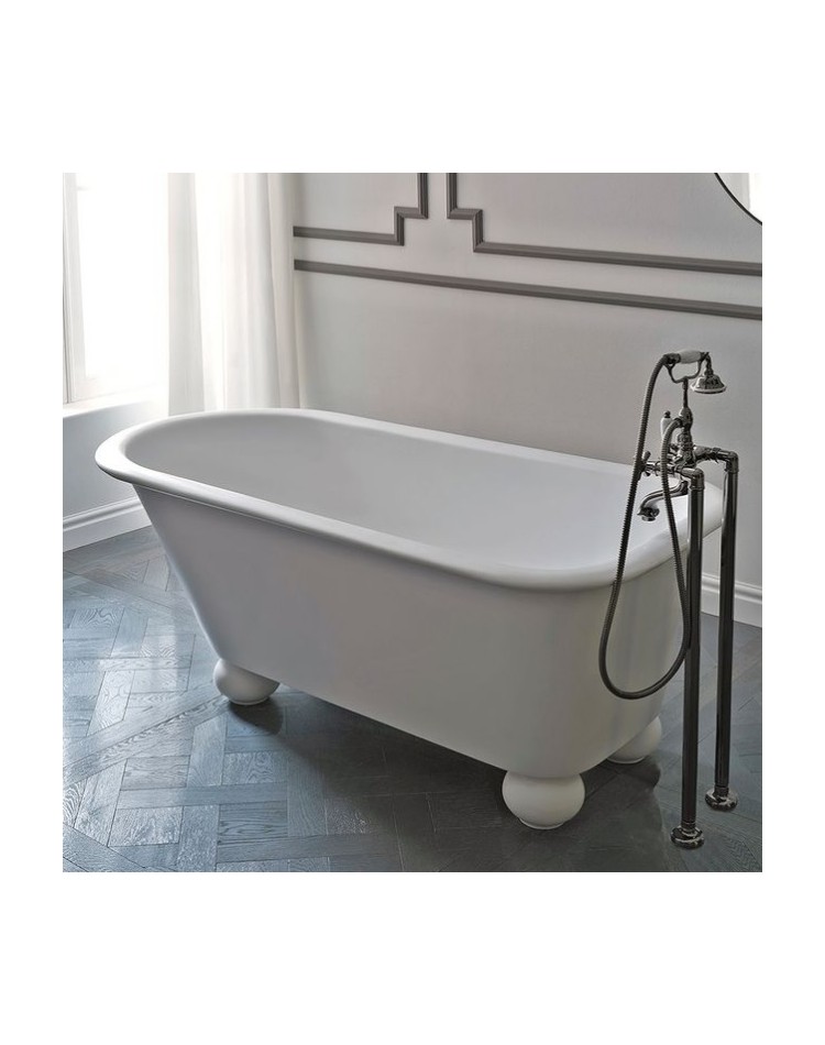 SBORDONI Flaminia Wanna wolnostojąca z kompozytu retro klasyczna