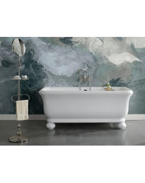 SBORDONI Flavia Wanna wolnostojąca z kompozytu oryginalna nietypowa