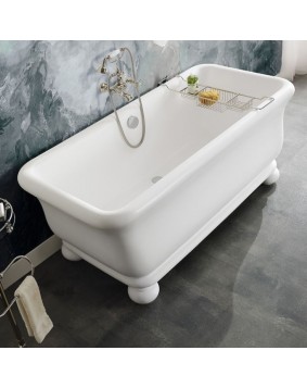 SBORDONI Flavia Wanna wolnostojąca z kompozytu oryginalna nietypowa