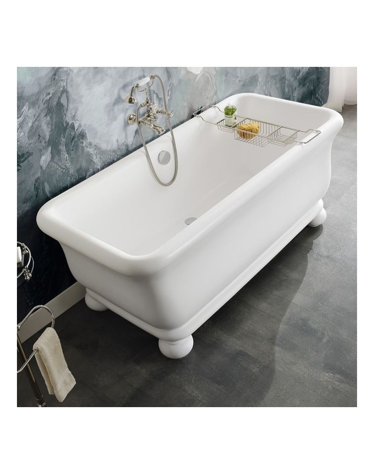 SBORDONI Flavia Wanna wolnostojąca z kompozytu oryginalna nietypowa