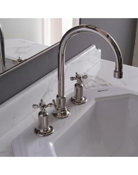 SBORDONI Pisa PI143 Bateria umywalkowa 3 otworowa retro