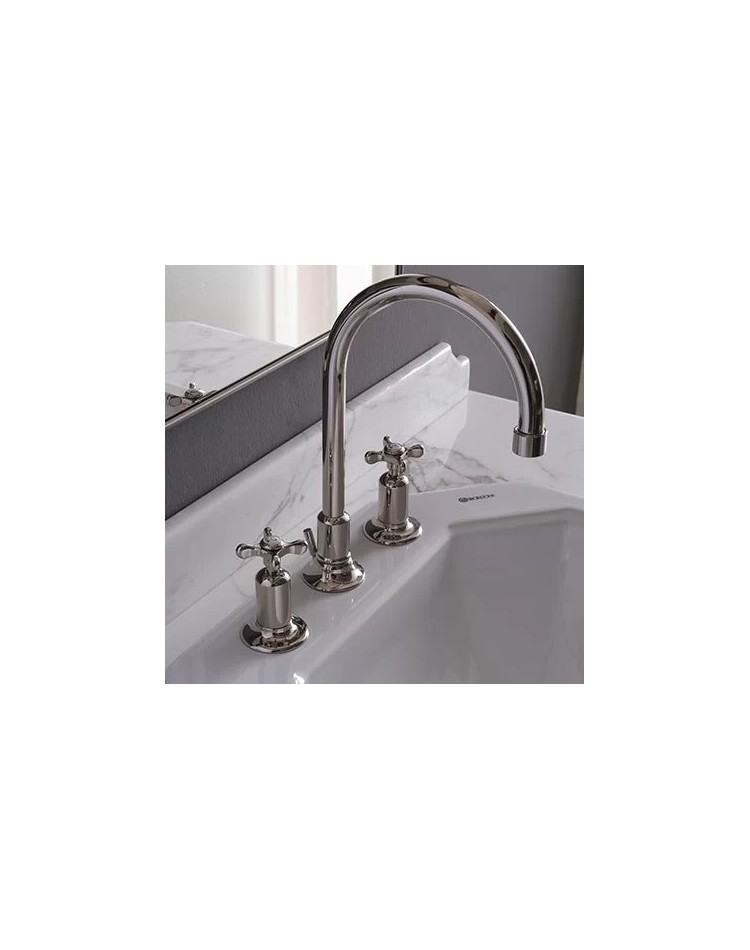 SBORDONI Pisa PI143 Bateria umywalkowa retro nikiel