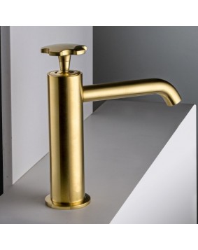 FRISONE Fiorello FRF0141 Bateria umywalkowa mosiądz szczotkowany