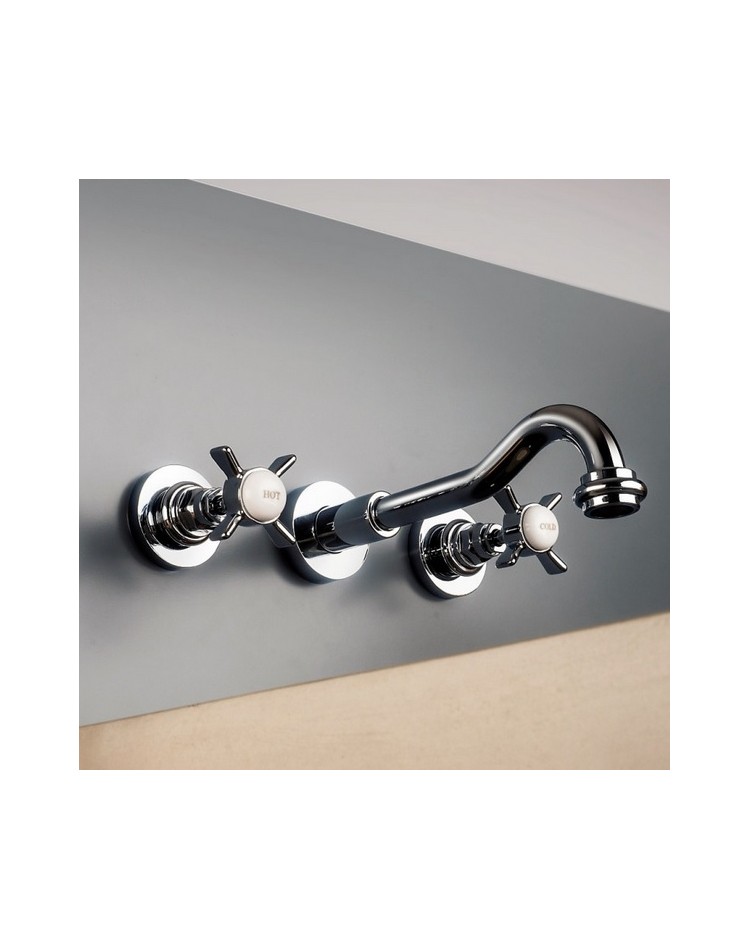 GABOLI FRATELLI Livingstone 953 Bateria umywalkowa retro podtynkowa