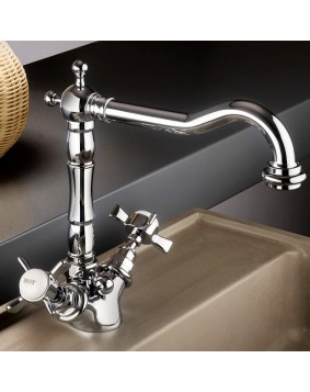 GABOLI FRATELLI Livingstone 961 Bateria umywalkowa retro stojąca