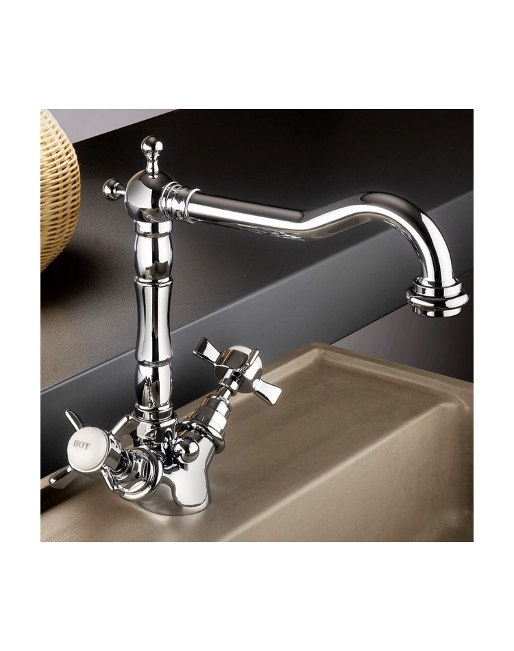 GABOLI FRATELLI Livingstone 961 Bateria umywalkowa retro stojąca