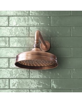 GABOLI FRATELLI LI503 Deszczownica retro 200 mm miedź antyczna