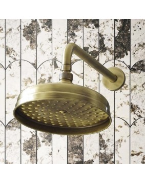 GABOLI FRATELLI LI503 Deszczownica retro 200 mm brąz antyczny