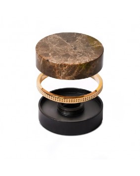 STELLA Macarons 3223 Bateria umywalkowa złota włoska armatura